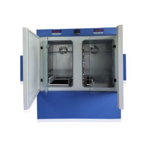 شیکر انکوباتور یخچالدار 2 قلو